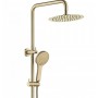 Kaya Urban Brass Twin Shower